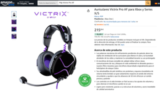 Cuffie Xbox Victrix Pro AF NUOVE