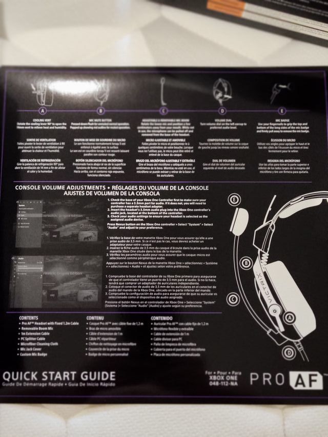 Victrix Pro AF Auriculares Xbox / PC Gaming NUEVO