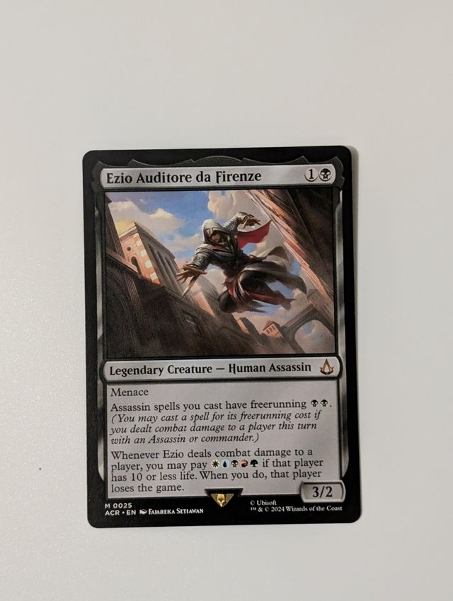 Ezio Auditore da Firenze - Tessera MTG