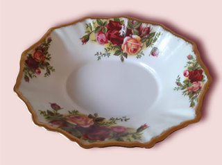 3 bandejitas Royal Albert Old Country Roses