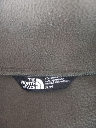 Forro polar TNF niño verde. Talla XL (12 años)