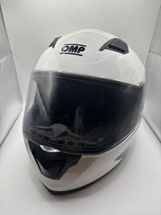 CASCO OMP Circuit Evo blanco