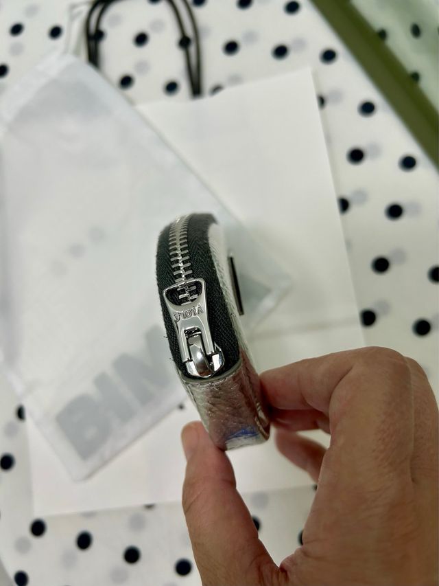 Monedero Bimba y Lola plata nuevo 