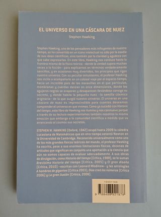 El universo en una cáscara de nuez-Stephen Hawking