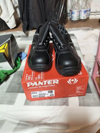 Zapatos seguridad trabajo Piel