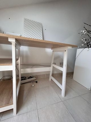 Escritorio madera blanco 