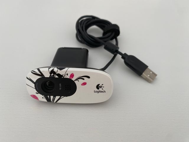 Cámara Web Logitech C270 HD 720p Floral Spiral