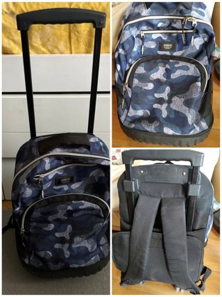 Mochila ruedas escolar trolley