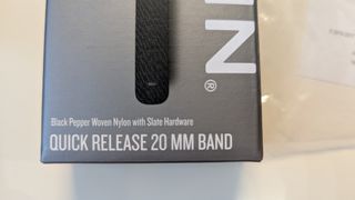 Correa Garmin 20mm - Nylon Negro