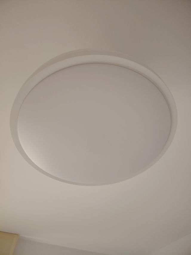 Ventidalor techo con lámpara, sin usar