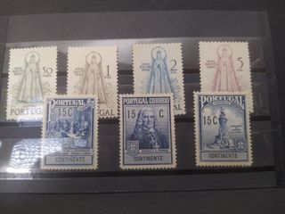 Sellos Portugal 1950:  7 sellos