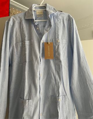 Camisa Alvaro Moreno azul xs