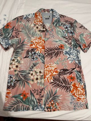 Camisa hawaiana hombre M - Nueva