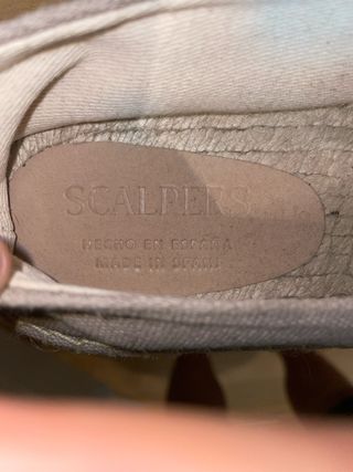 Alpargatas Scalpers grises