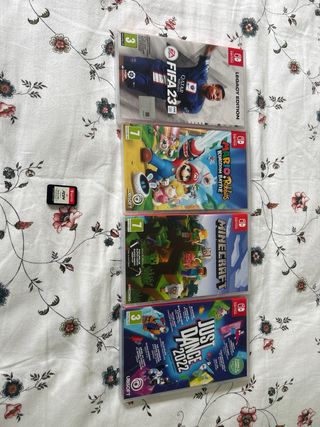 Nintendo Switch OLED bianco + giochi