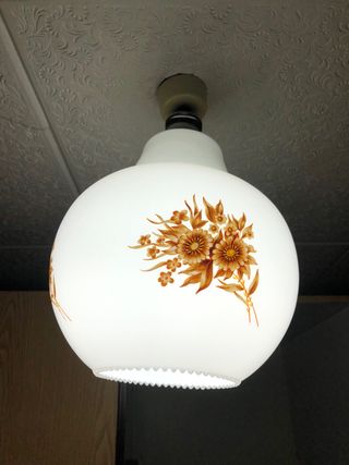 Lampara globo vintage