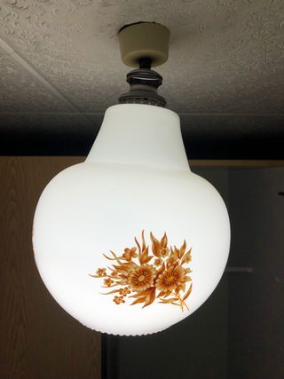 Lampara globo vintage
