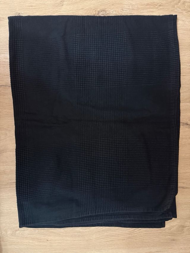 Fundas sofá algodón - rojas y azul marino