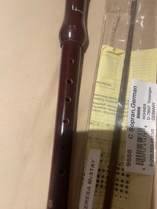 Flauta Hohner 9555 Soprano Colegio