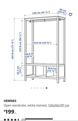 2 Armarios Hemnes Ikea