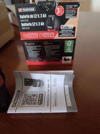 Batería Parkside 2.0Ah - Taladro
