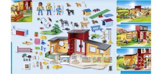 Hotel Perros Playmobil