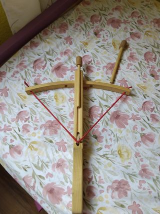 Ballesta de madera infantil