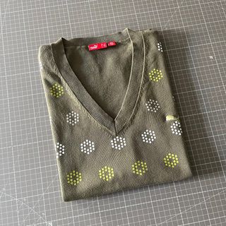 Chaleco punto Puma, hombre S