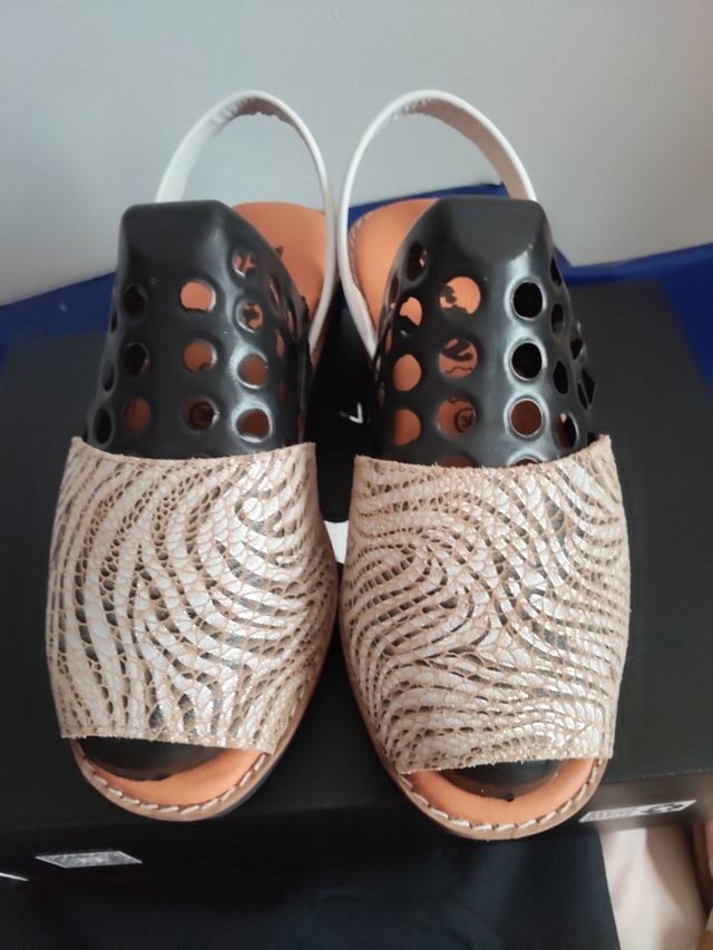 Sandalias menorquinas cuna