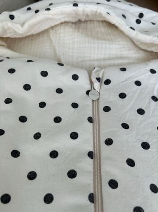 Saco capazo Minicoton - estampado Oval Dots