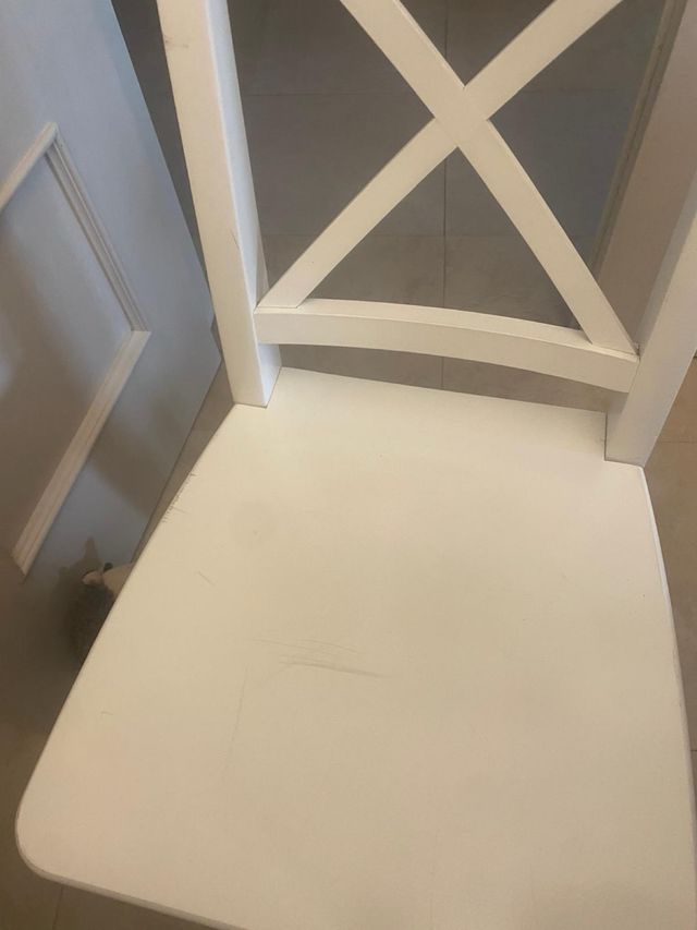 Conjunto Comedor Ikea Ingatorp/Ingolf Blanco