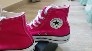 Converse plataforma fucsia 37 y 38 nuevas