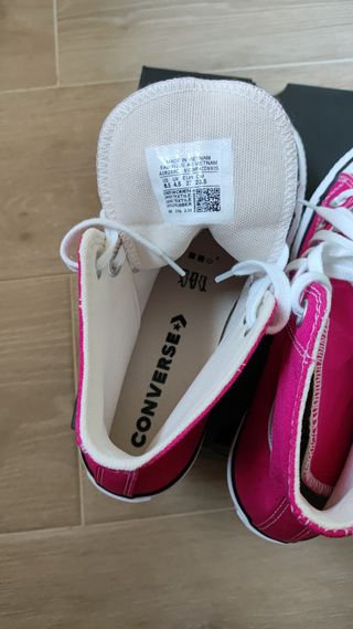 Converse plataforma fucsia 37 y 38 nuevas
