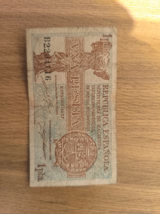 1 Peseta Española 1937