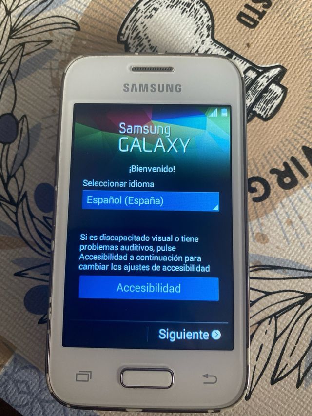 Samsung Galaxy Young 2 blanco sin caja