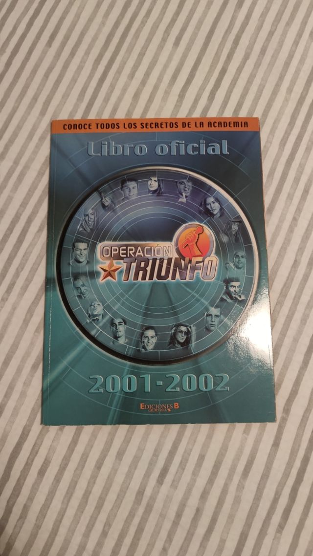 LIBRO OFICIAL OPERACIÓN TRIUNFO