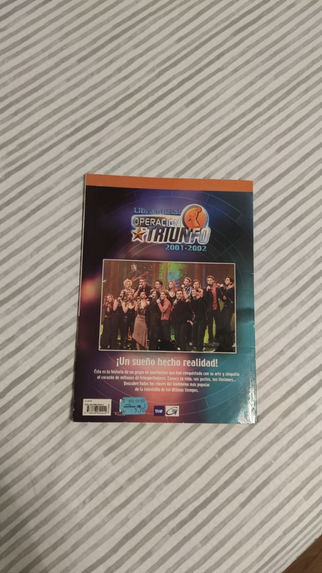 LIBRO OFICIAL OPERACIÓN TRIUNFO