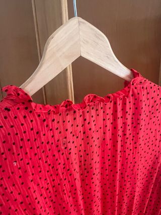 Vestido Zara rojo - Talla S
