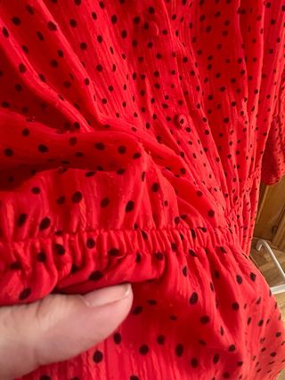 Vestido Zara rojo - Talla S