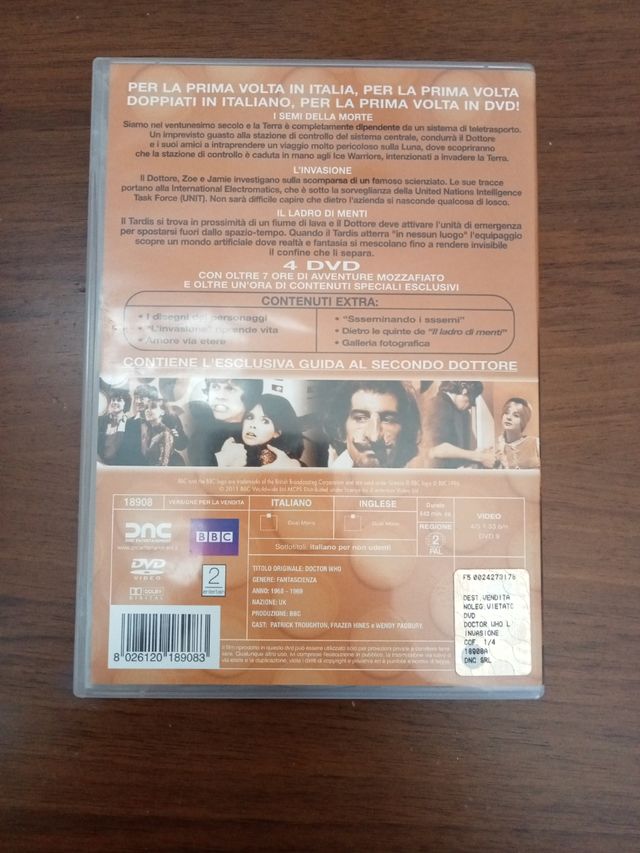 DVD Doctor Who - L'Invasione