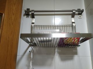 Estante acero inox para la cocina