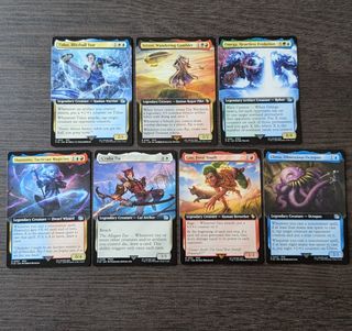 7 cartas Final Fantasy extended art