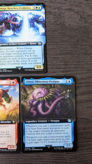 7 cartas Final Fantasy extended art