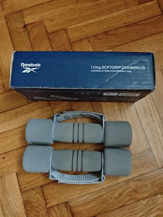 💪🏽Mancuernas Reebok Softgrip 1kg