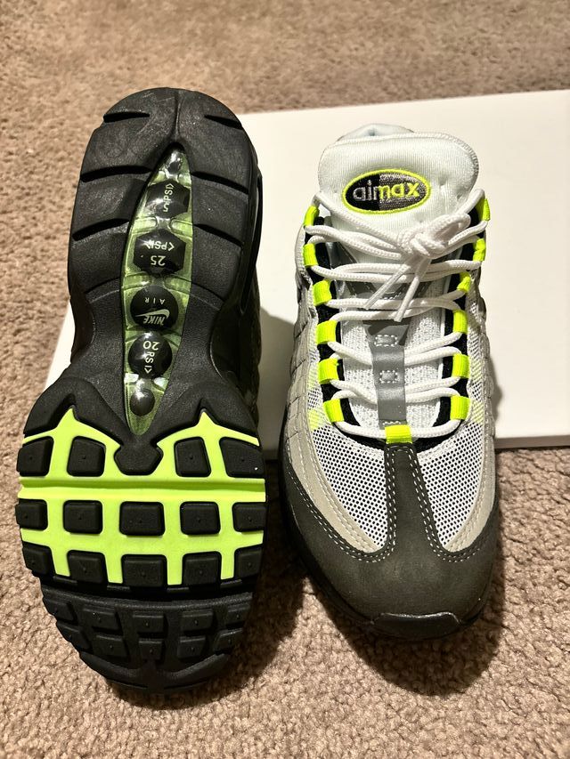 Nike Air Max 95 Grigio-Giallo