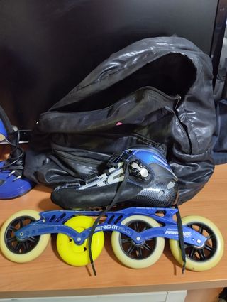 Patines velocidad Powerslide. Con bolsa de transp.