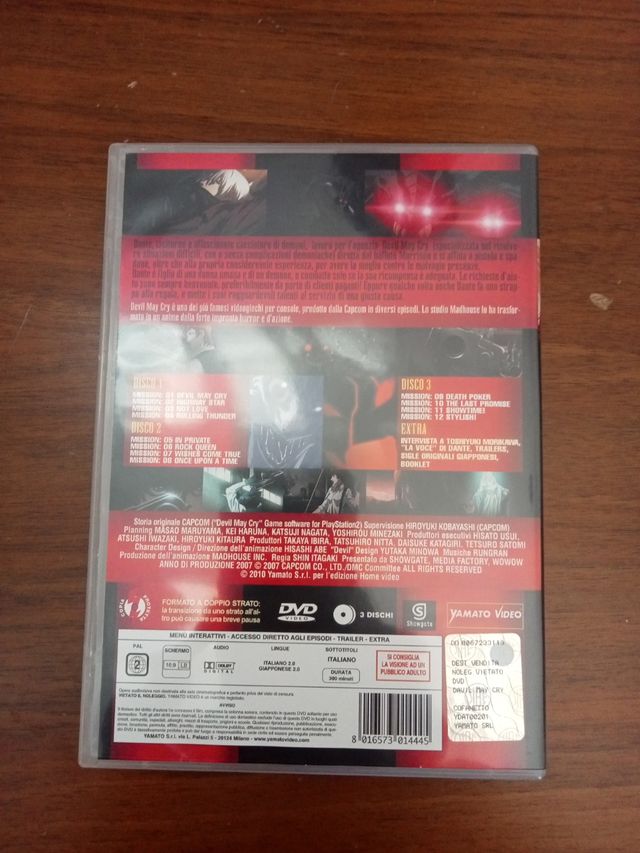 Devil May Cry - Dvd Box