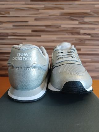 Zapatillas New Balance 500 - 37.5 Plata