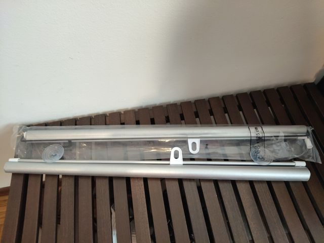 Persianas enrollables con ventosas