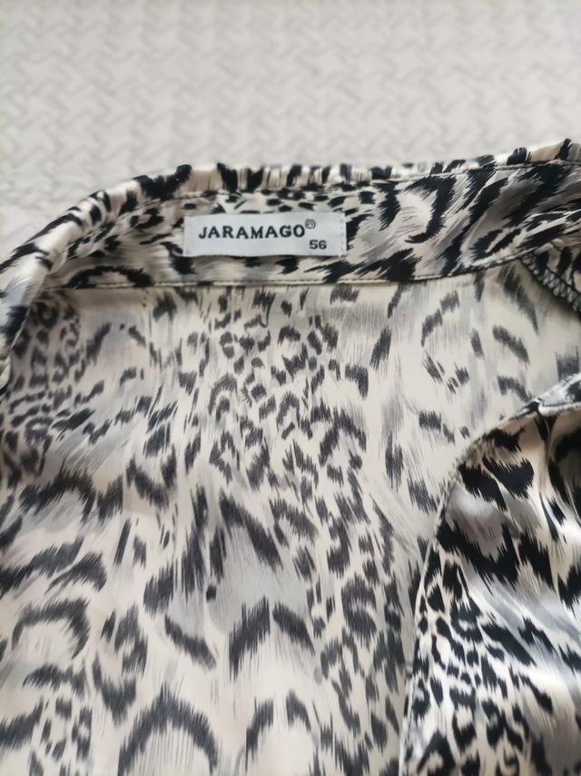 Blusa leopardo 8XL